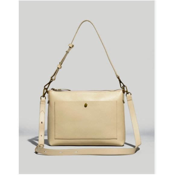 Madewell Handbags - Madewell Womens $158 Transport Shoulder Crossbody Bag Summer Dune NC275